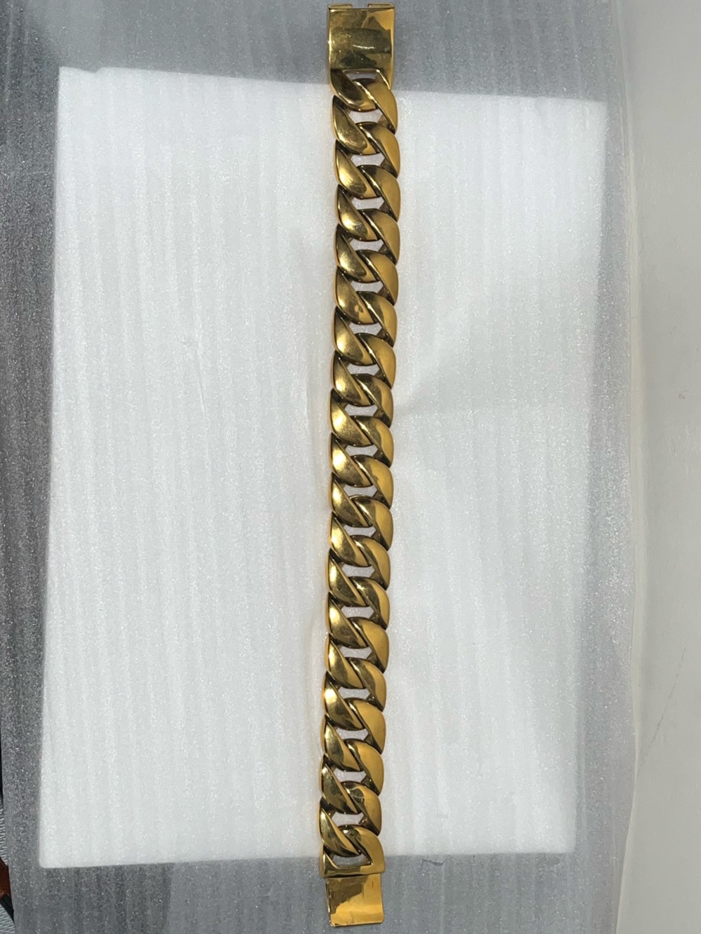 24k Cuban chunky necklace